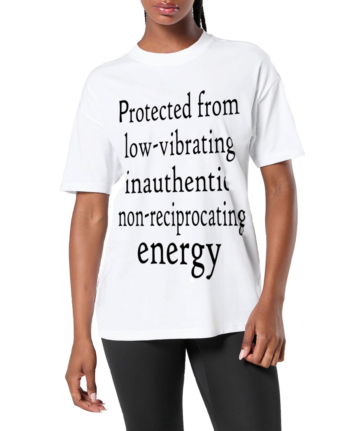 Women's Protect Your Energy T-Shirt - White