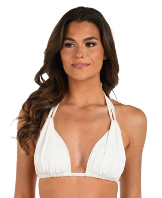 La Blanca - Island Goddess Halter Triangle Bikini Top