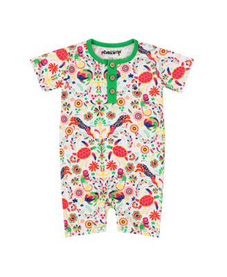 Mixed Up Clothing Baby Suave Romper - Animal arabesque