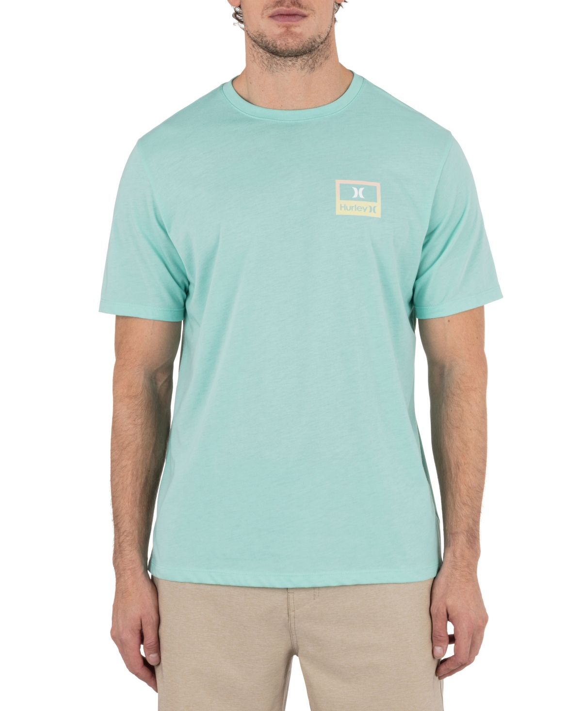 Men's Divide Short Sleeve T-Shirt - Tropical mist heather