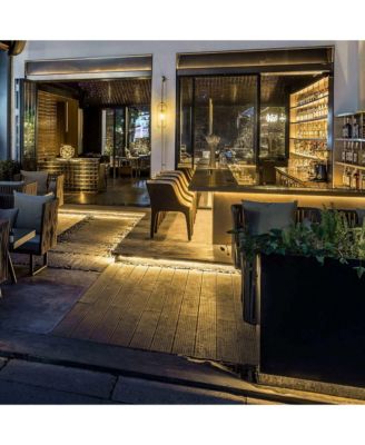 3.3" Plastic U Channel System 5PCS DEL-M011M for 9/16"W Warm White Rope Light Models DEL-D50W,DEL-D100W,DEL-D150W