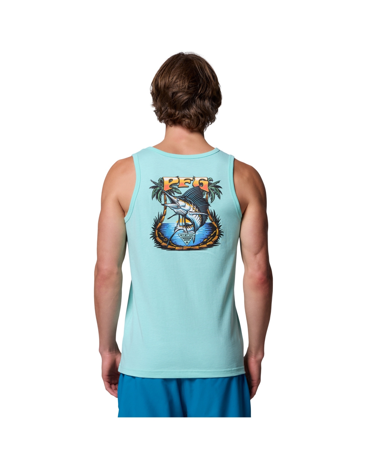 Men's Sal Graphic Tank Top - Gulfstream