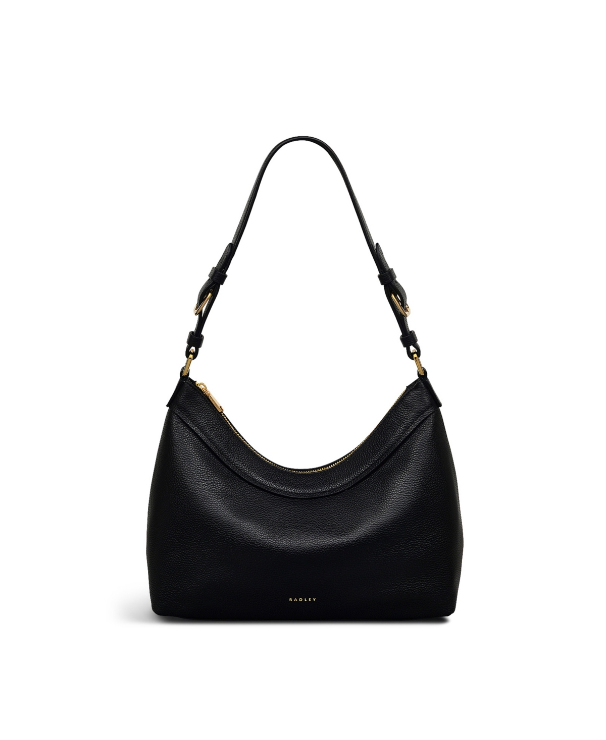 Albany Mews Small Zip Top Shoulder Bag - Chalk