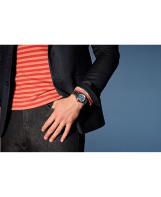 Eco-Drive Men's Marvel Fantastic Four Zenshin Silver-Tone Super Titanium Bracelet Watch 40mm Gift Set