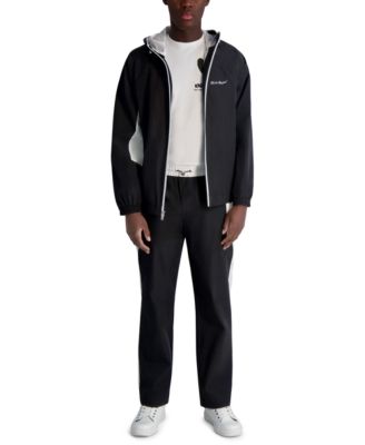 Men's Relaxed Fit Color Block Track Pants