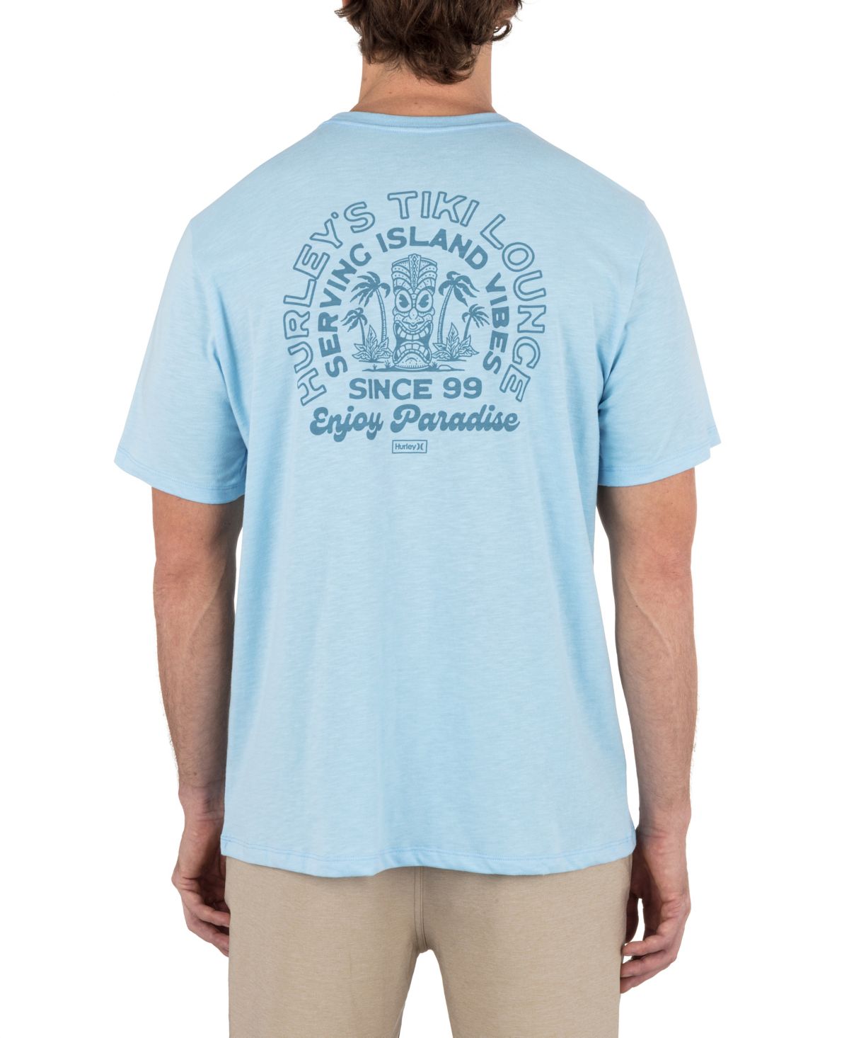 Мужская футболка Tiki Slub с коротким рукавом