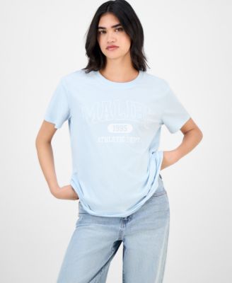 Self Esteem - Juniors' Malibu Varsity T-Shirt