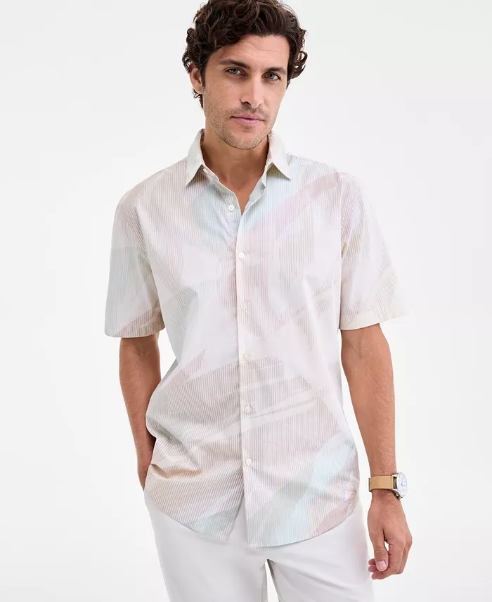 Men's Interstellar Patterned Shirt - thumbnail 4