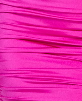 Juniors' Satin Jersey Sleeveless Dress