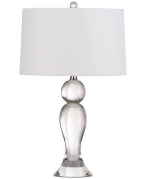 Decorator's Lighting Trophy Shapley Crystal Table Lamp In Clear