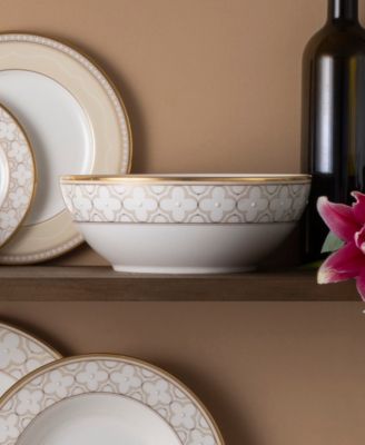 Trefolio Gold Round Vegetable Bowl, 9", 70 oz.