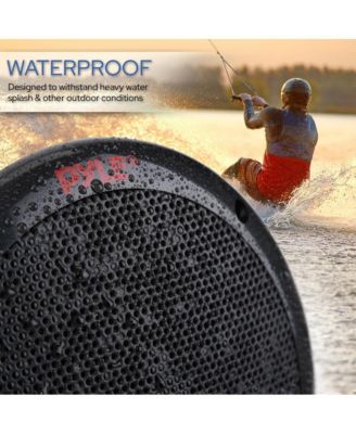 8” In-Wall/Ceiling 2-Way Speaker Pair – 300W, Midbass Woofer, 1” Titanium Dome Tweeter, Flush Mount Design, Easy Install (PDIC80), White