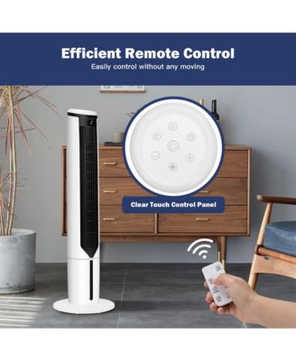 3-In-1 Evaporative Air Cooler 41'' Portable Tower Fan Humidifier