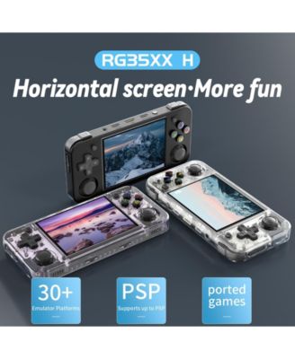 Retro Game Emulator 35xxh with a 64G Card Pre-Loaded Games 3.5'' IPS Screen Supports 5G WiFi Bluetooth HDMI and TV Output
