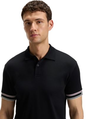Men's Cotton Slim-Fit Polo Shirt