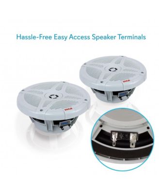 PDIC53T 300W 2-Way Ceiling/Wall Mount Speaker with Dome Tweeter and Flush In-Wall/In-Ceiling Design