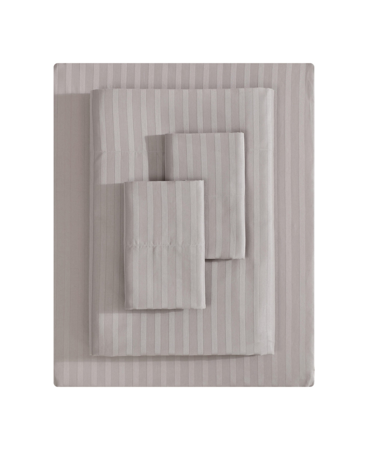 Vera Wang Dobby Stripe 290-Thread Count Cotton 4-Pc. Sheet Set