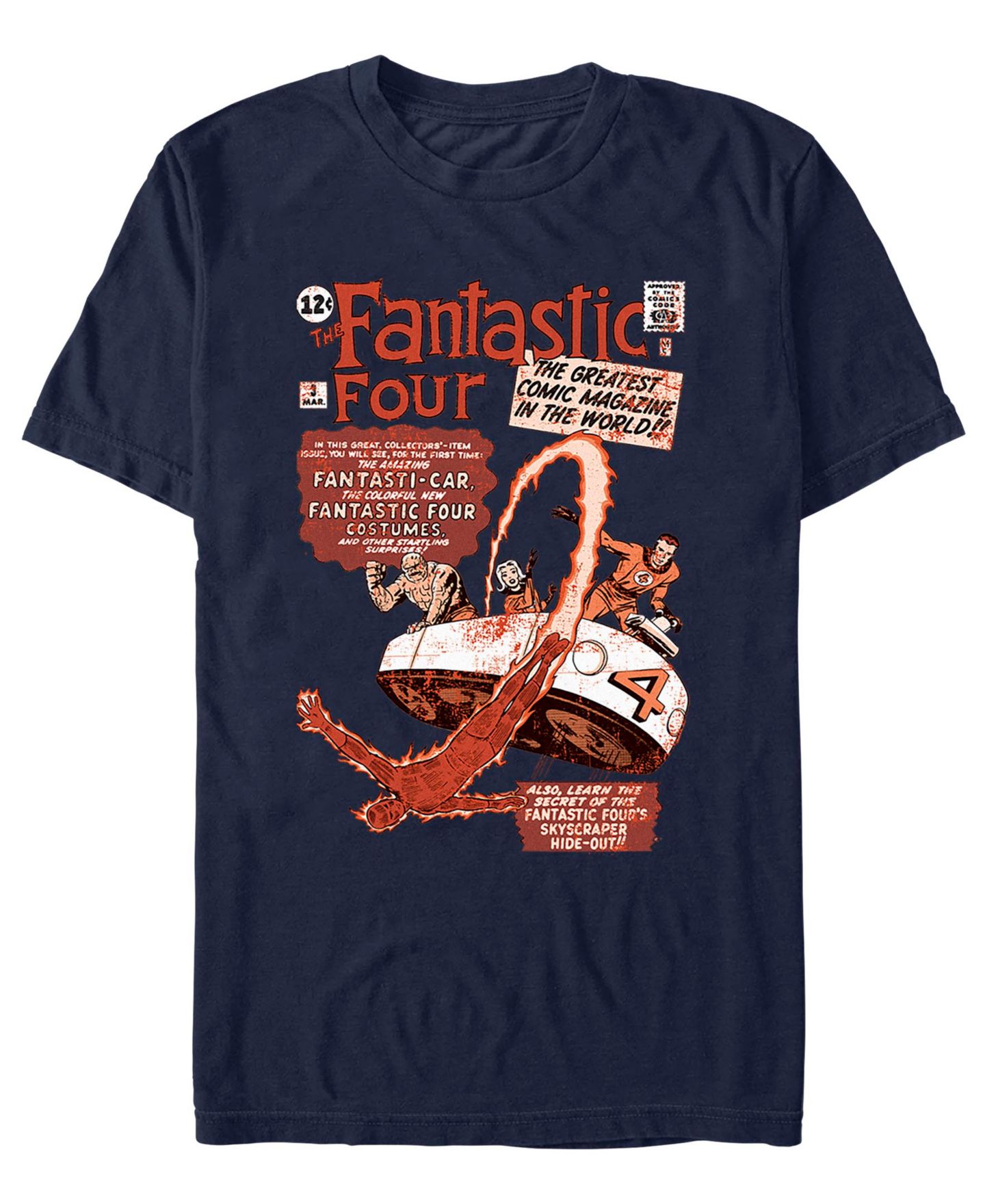 Мужская футболка Fifth Sun Issue 3 Short Sleeve, цвет: Тёмно-синий — фото 1
