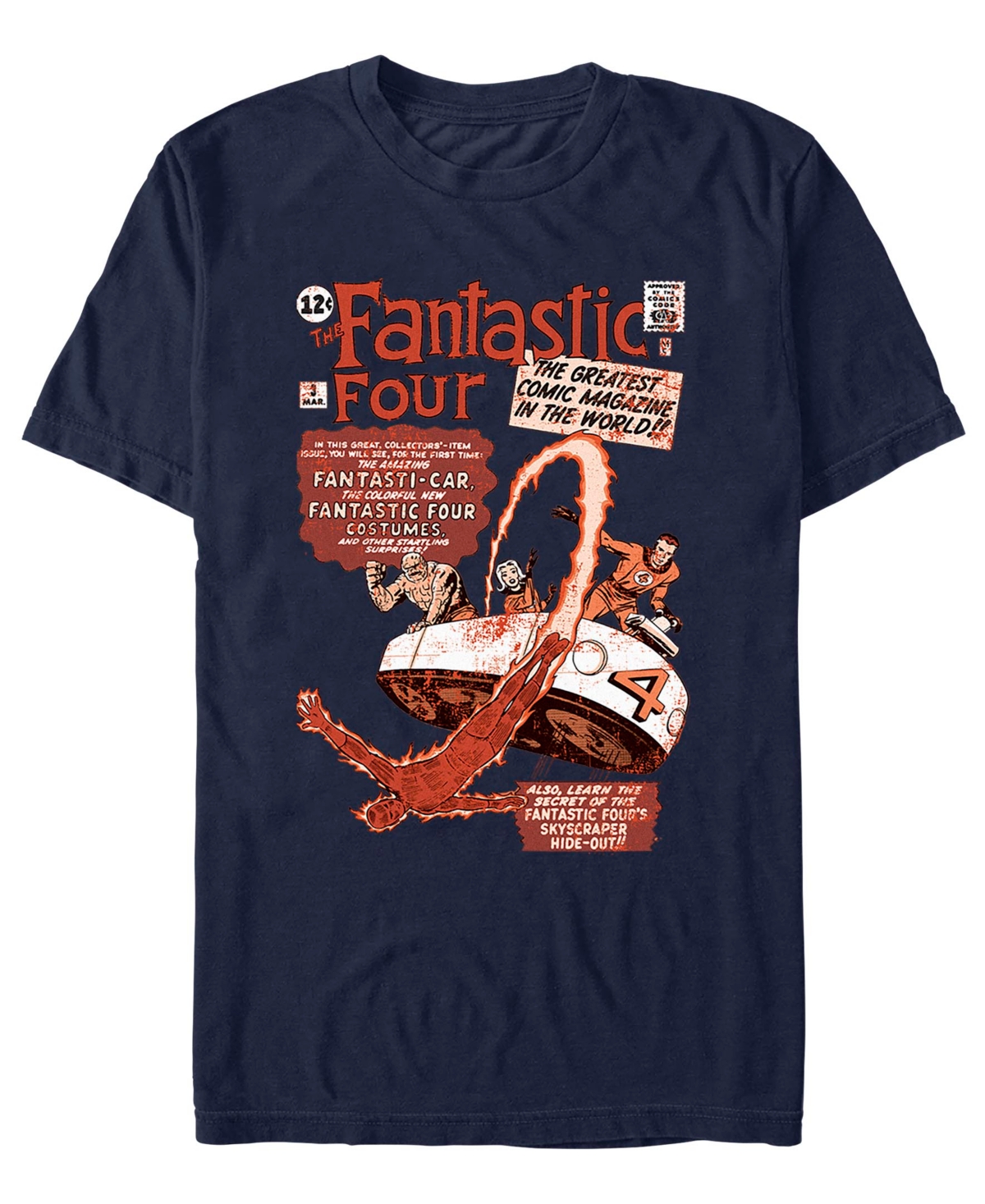 Men's Issue 3 Short Sleeve T-Shirt - Navy