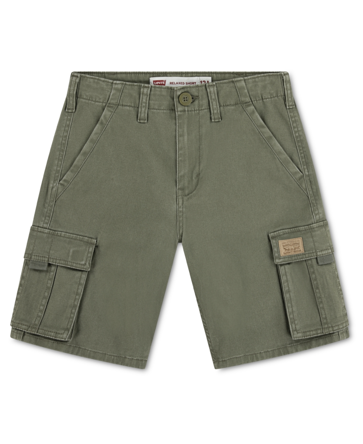 Levi's Big Boys Traditional Cargo Shorts In Gray
