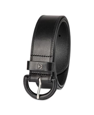 Women's Casual Leather Covered Buckle Belt