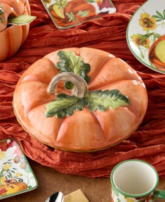 Harvest Fields 3-D Pumpkin Covered Pie Carrier