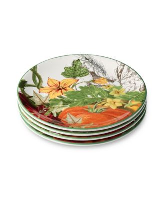 Harvest Fields Salad Plates, Set of 4