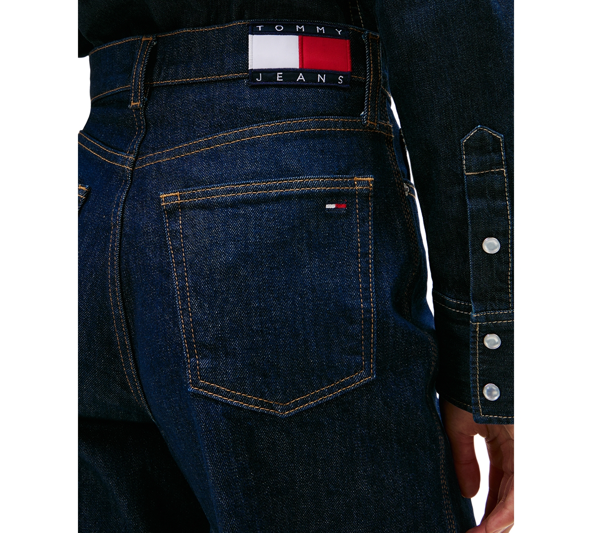 Tommy Jeans Claire High Rise Cuffed Wide-Leg