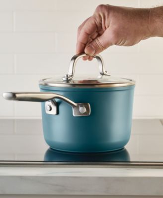 Hard-Anodized Ceramic Induction 2-Qt. Saucepan with Lid