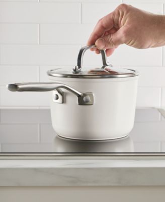 Hard-Anodized Ceramic Induction 2-Qt. Saucepan with Lid