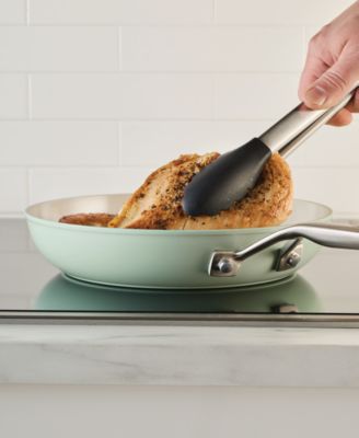 Hard-Anodized Ceramic Induction 12.5" Skillet with Lid