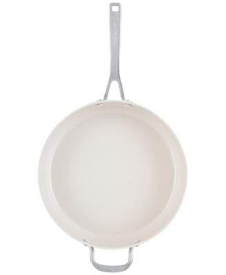 Hard-Anodized Ceramic Induction 5-Qt. Saut&eacute; Pan with Lid