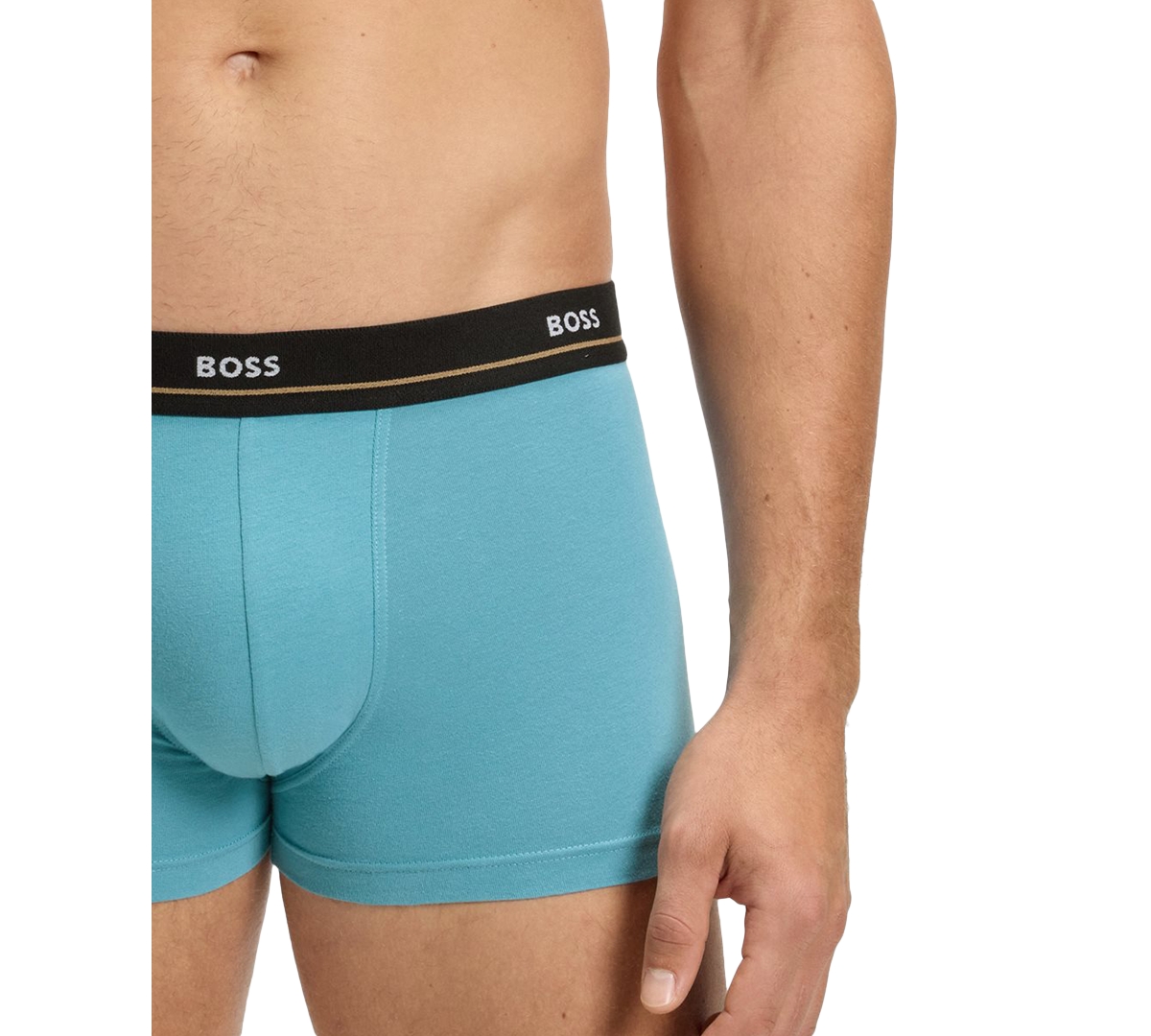 Hugo Boss Boss By  Men's Essential 5-pk. Logo Waistband Trunks In Multi