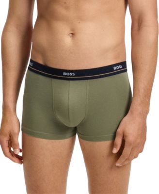 Men's Essential 5-Pk. Logo Waistband Trunks