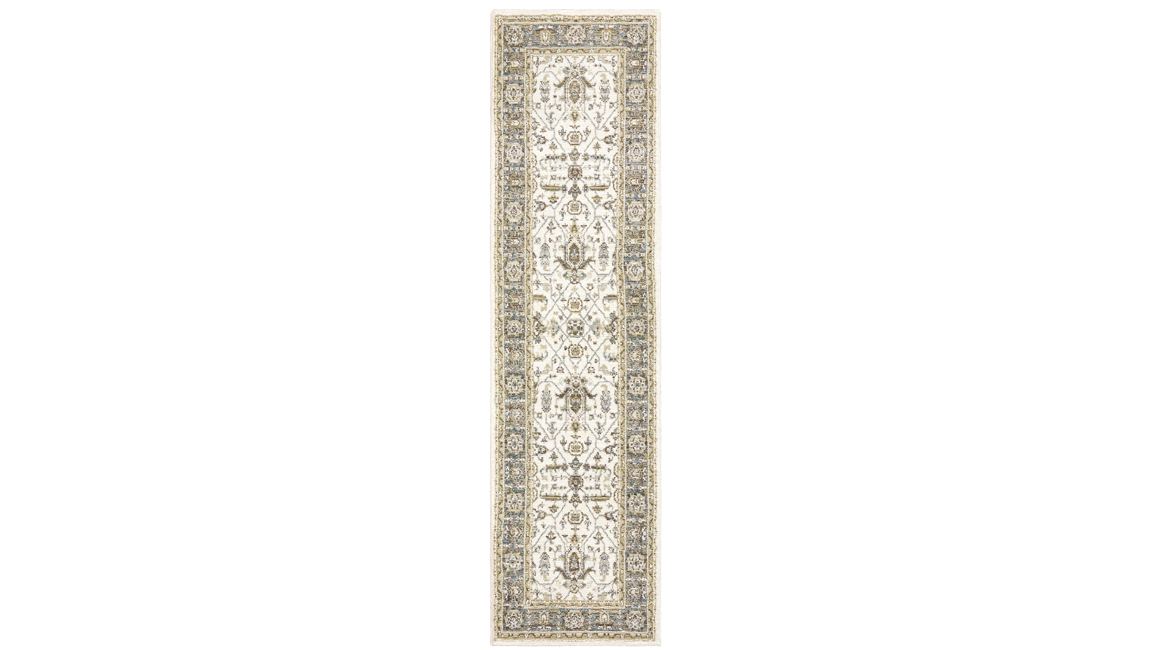 Oriental Weavers Andorra 9537P 2'3"x8' Runner Area Rug