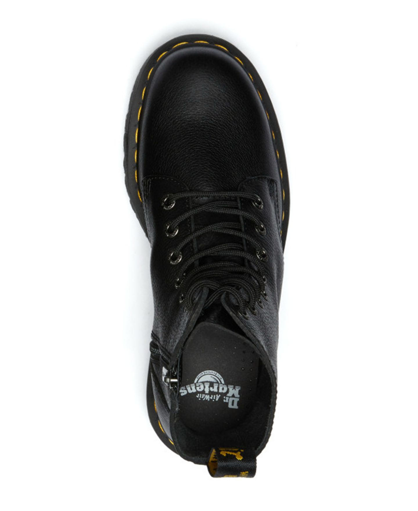 Женские ботинки Dr. Martens Jadon III 8-Eye Lace-Up Platform Combat Booties, цвет: Чёрный — фото 4