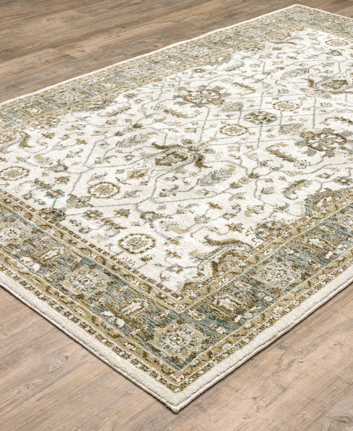 Oriental Weavers Andorra 9537p 5'3"x7'3" Area Rug In Neutral