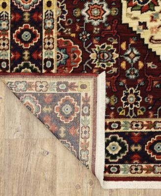 Oriental Weavers Lilihan 1802w Rug Collection In Red