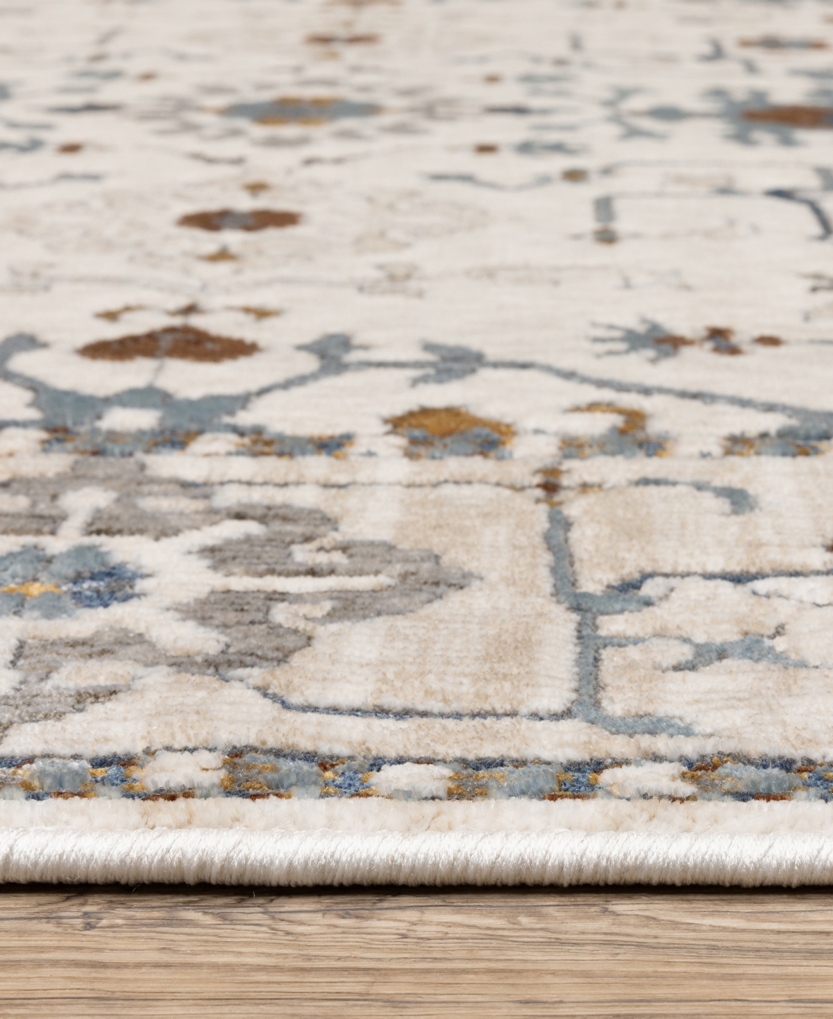 Oriental Weavers Ellington Ell10 5'3"x7'6" Area Rug In Neutral