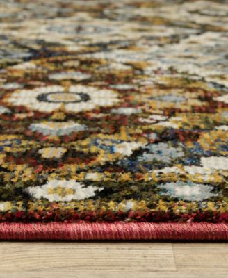 Andorra 2408A 2'6"x12' Runner Area Rug