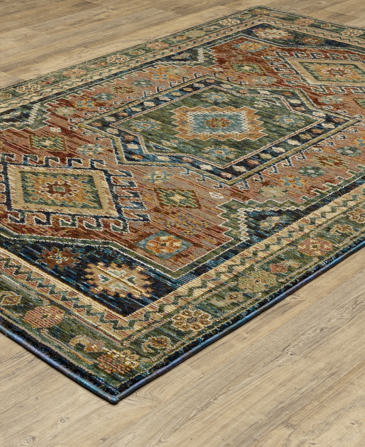 Oriental Weavers Andorra 2442a 1'10"x3'2" Area Rug In Brown