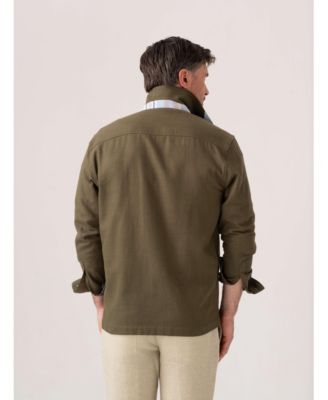 Men's Kikoy Cotton Shirt Jacket