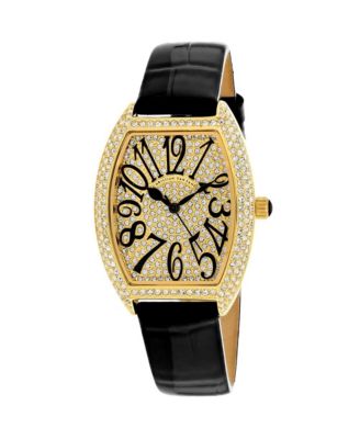 Womens Elegant Gold Tone Dial Watch Cv4820