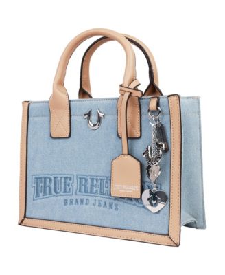 Bombe Logo Denim Tote