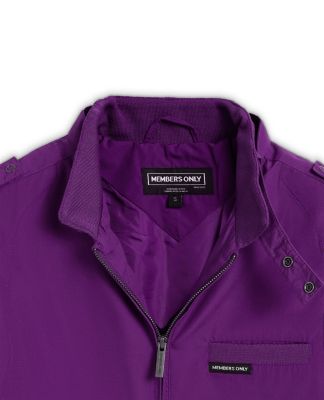 Men's Classic Iconic Racer Jacket (Slim Fit