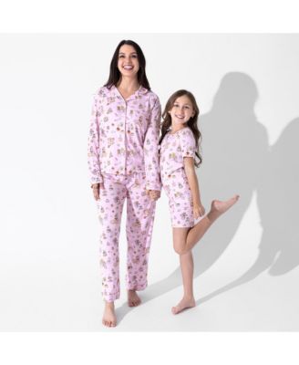 Kids Unisex Tea Party 2-Piece Short Sleeve & Shorts Pajama Set