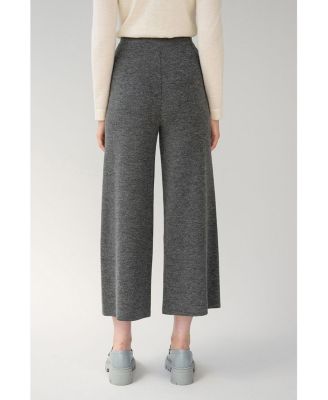 Women's Zoe Checkered Knit Trousers