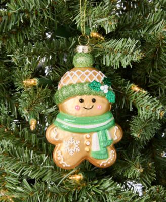 Gingerbread Village Glass Ornament, Macy's Exclusive