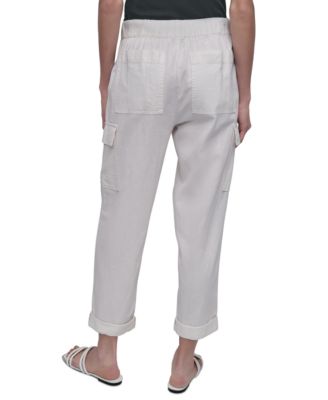 Women's Mid Rise Relaxed Pull-On Cargo Pants