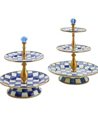 Royal Check 3-Tier Sweet Stand
